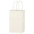 Kraft Paper White Shopping Bag - 5-1/4" x 8-1/4"