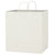 Kraft Paper White Shopping Bag - 14" x 15"