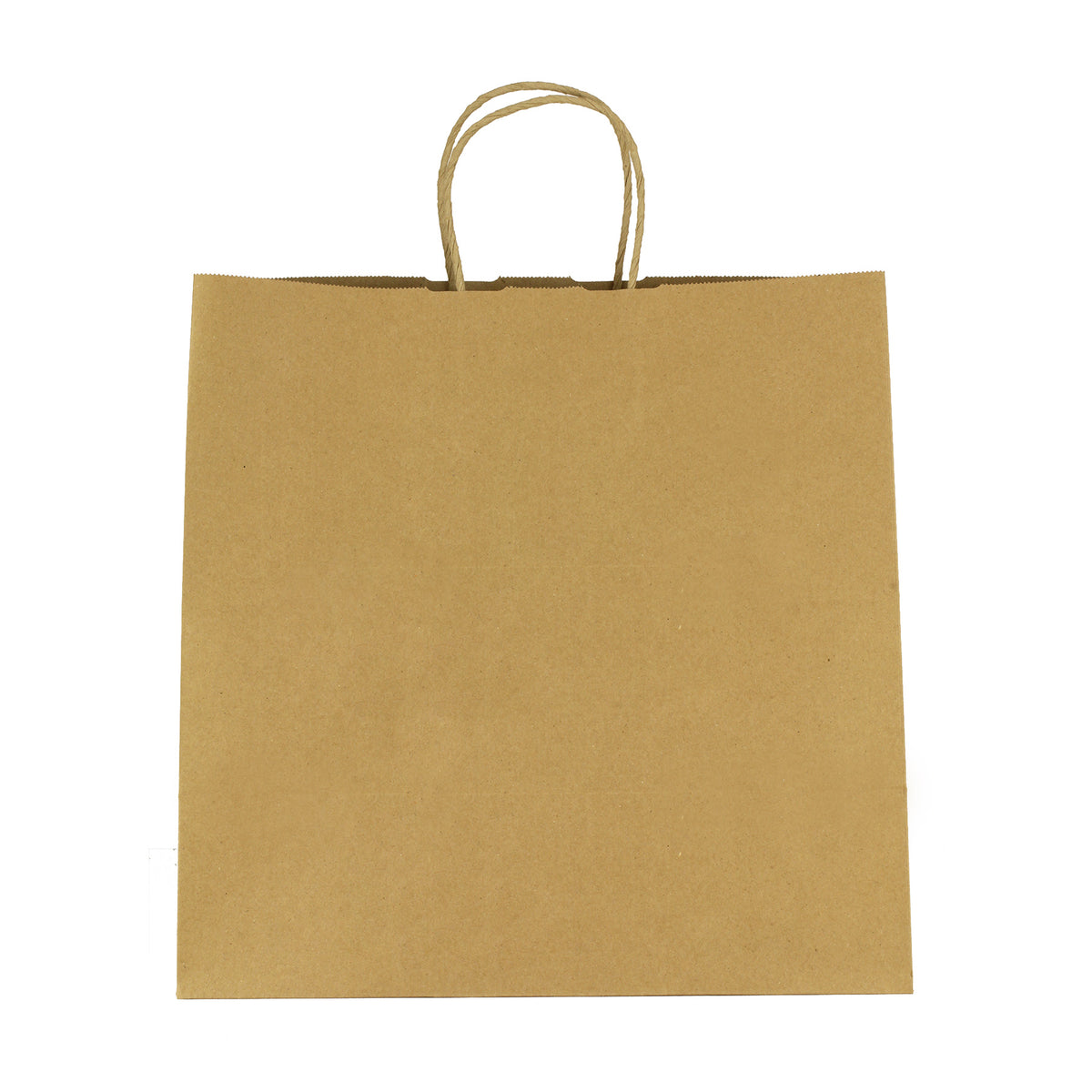 Kraft Paper Brown Shopping Bag - 10" x 10"
