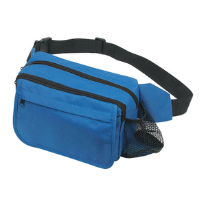 Happy Travels Fanny Pack - Royal Blue