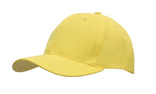 6 Panel Budget Cap - Custom Embroidered - Gold