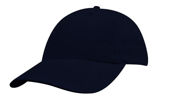 6 Panel BHC Childs Baseball Cap - Custom Embroidered - Navy