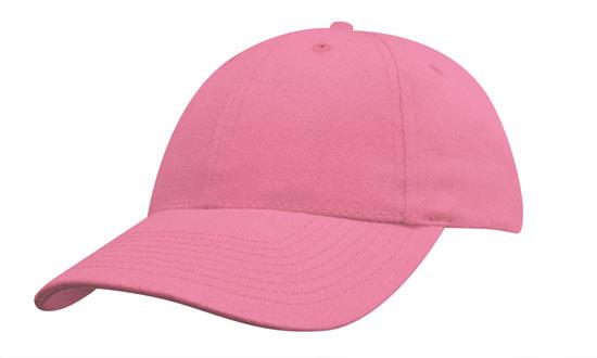 6 Panel BHC Childs Baseball Cap - Custom Embroidered - Light Pink