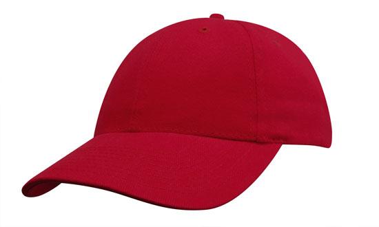 6 Panel BHC Childs Baseball Cap - Custom Embroidered - Red