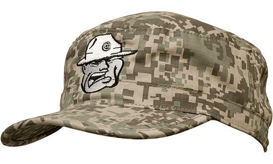 Digital Camouflage Military Cap - Custom Embroidered - Digital Camouflage