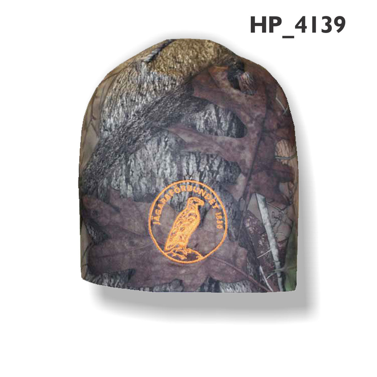 True Timber Brushed Cotton Silver Tec Beanie - Custom Embroidered - Silver