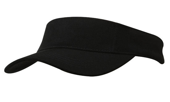 BHC Visor with Sandwich - Custom Embroidered - Black