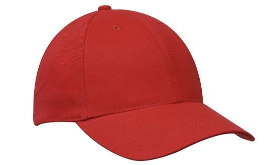 Cotton Sports Cap - Red