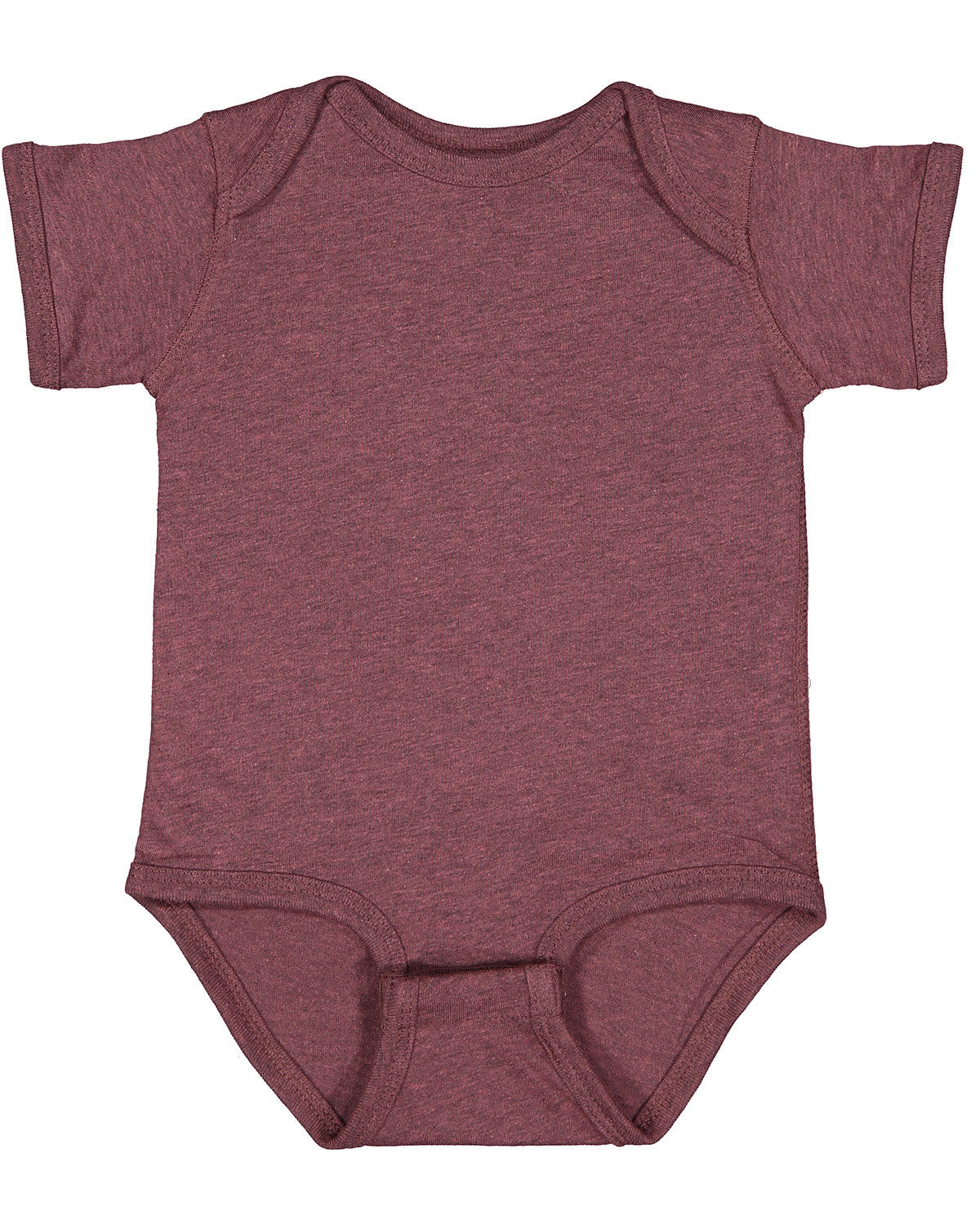 Rabbit Skins Infant Fine Jersey Bodysuit - Sangria Blackout