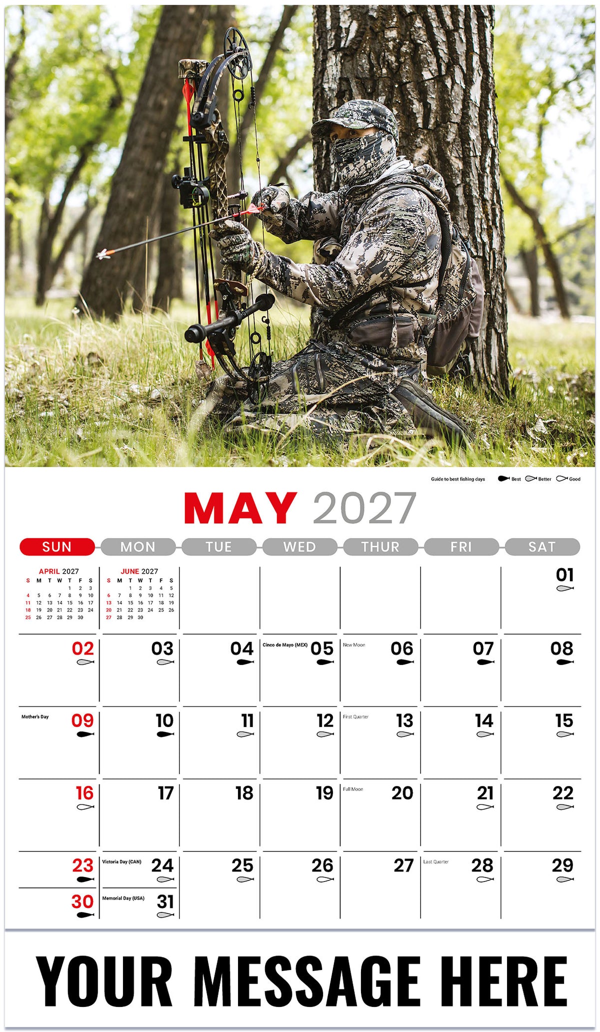 Fishing and Hunting - 2027 Promotional Calendar