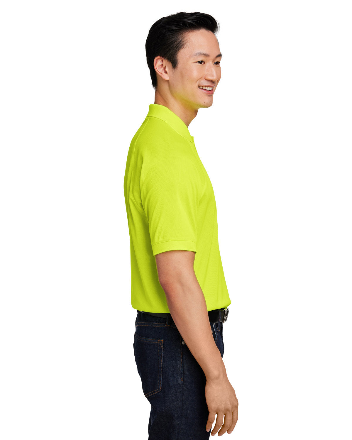 Harriton Men's Charge Snag and Soil Protect Polo