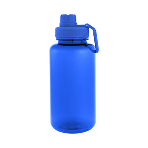 34 Oz. Jessie rPET Bottle - Translucent Blue