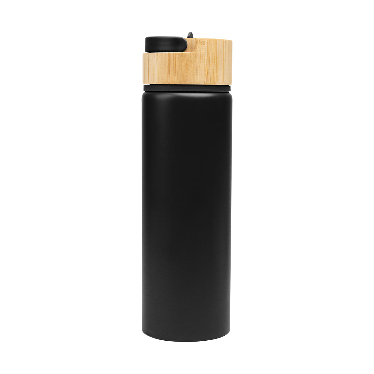 27 Oz. Ellis Bottle With Bamboo Lid - Black