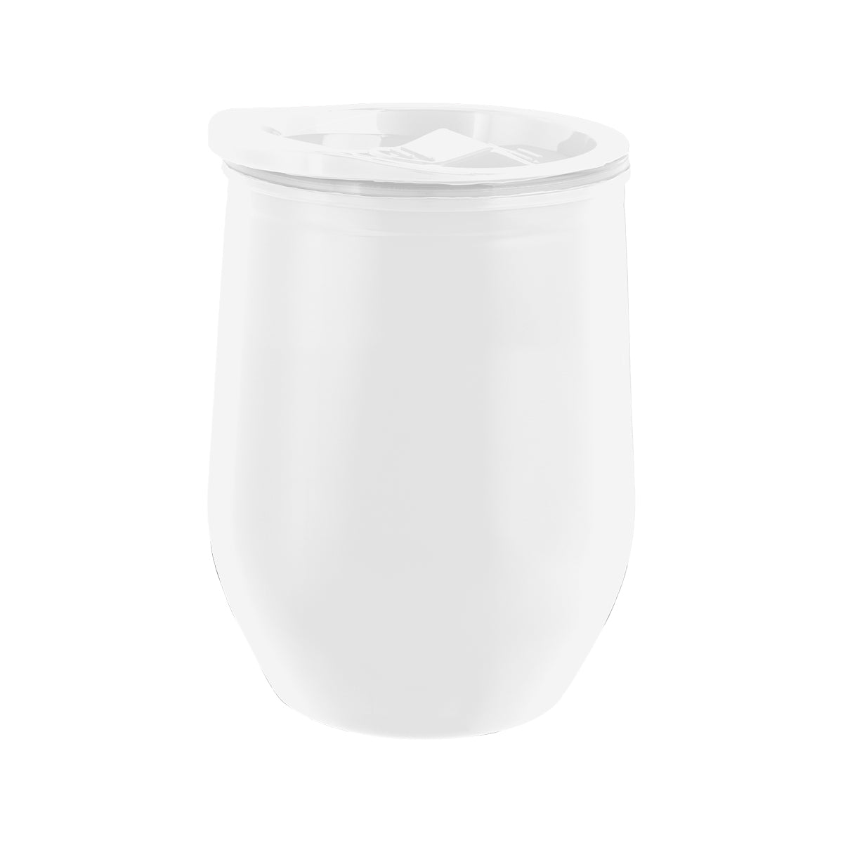 12 Oz. Marmont Acrylic Wine Tumbler - White