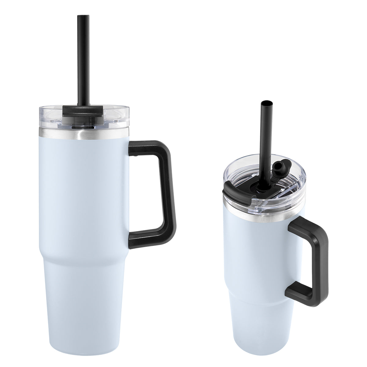 30 Oz. Intrepid Stainless Steel Tumbler - Light Blue