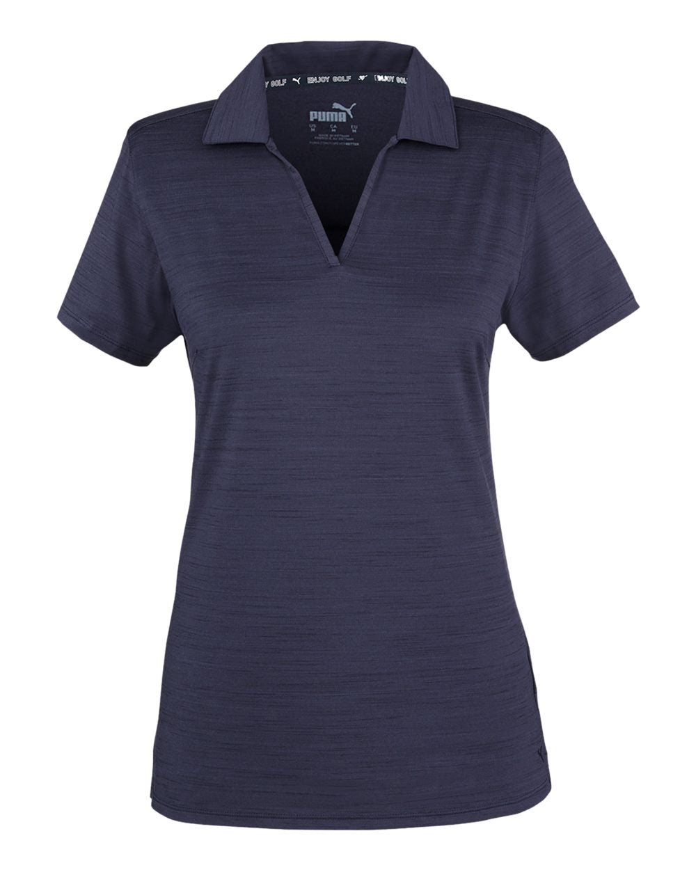Puma Golf Ladies' Cloudspun Coast Polo - Navy Blazer Heather