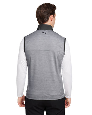 Puma Golf Men's Cloudspun Colorblock Vest - Back