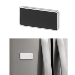 Two Piece Magnetic 6"x8" Photo Frame - Silver With Black
