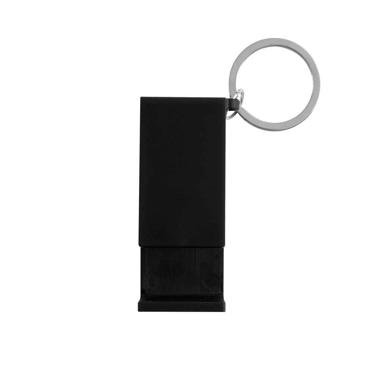 rABS Clip Phone Stand Key Ring - Black