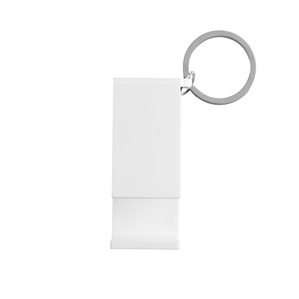 rABS Clip Phone Stand Key Ring - White