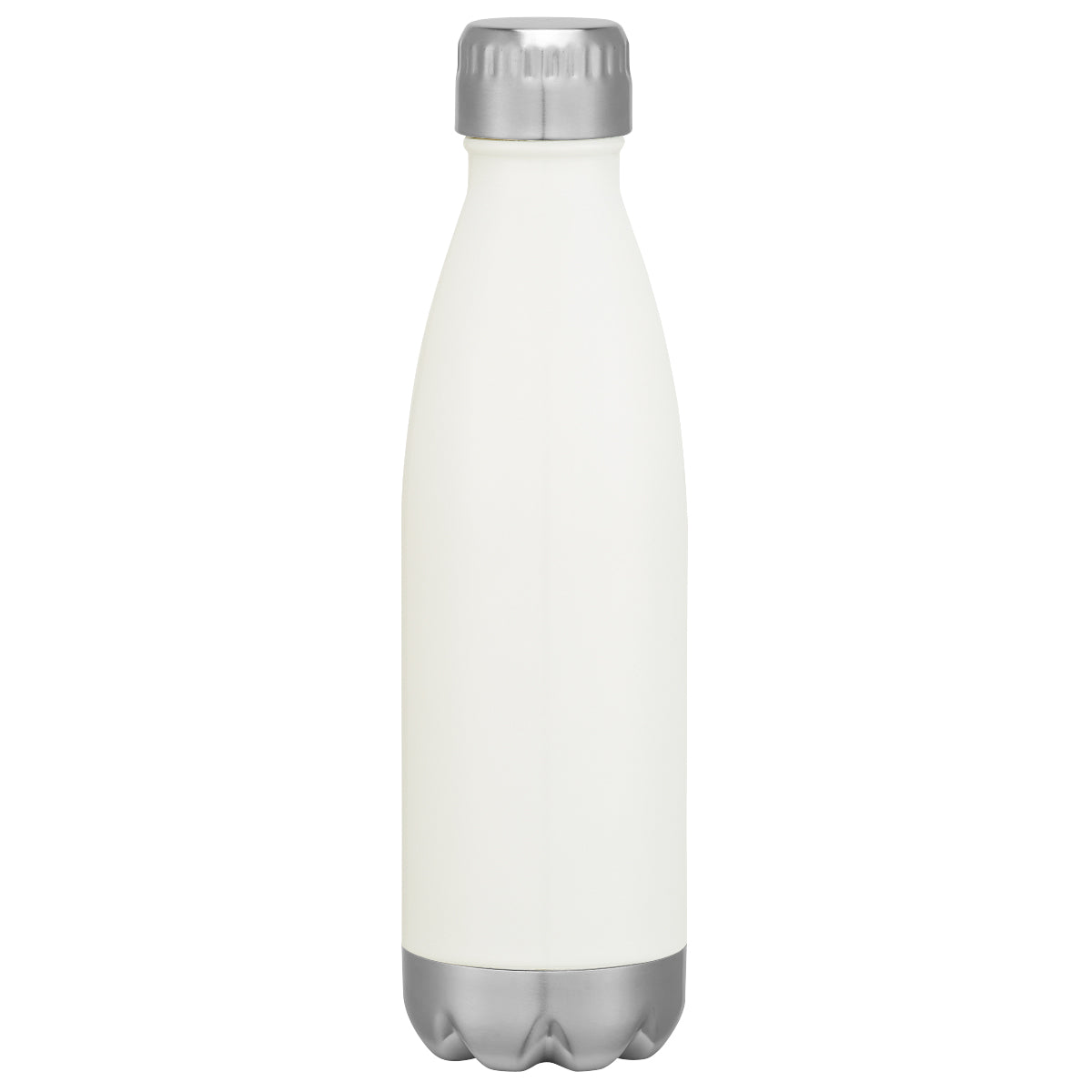 16 Oz. Full Color Swiggy Stainless Steel - White