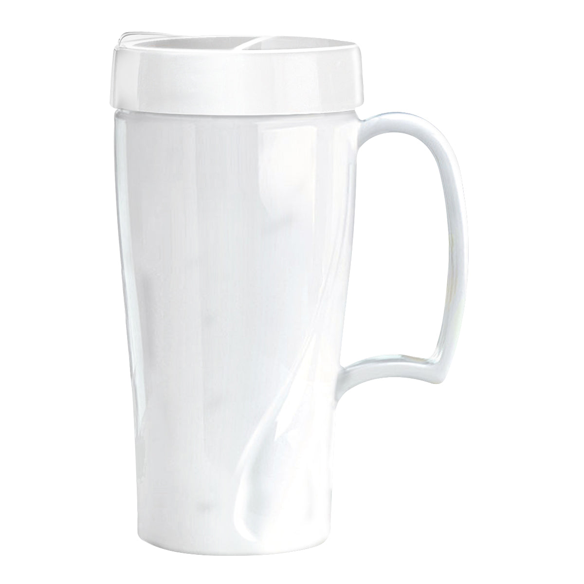 16 Oz. Arrondi™ Travel Mug - White