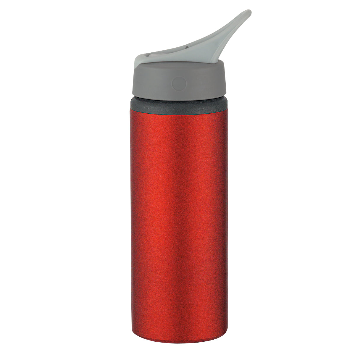 25 Oz. Aluminum Bike Bottle - Metallic Red