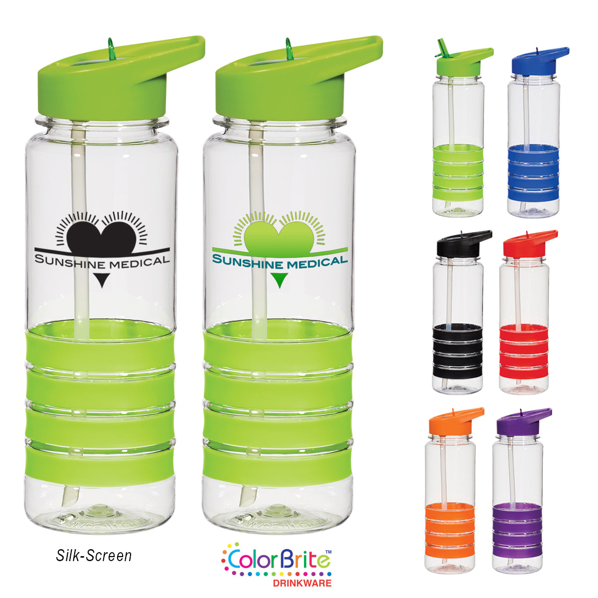 24 Oz. Banded Gripper Bottle