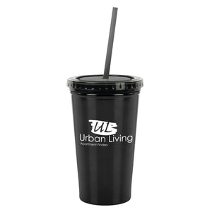 16 Oz. Stainless Steel Double Wall Tumbler