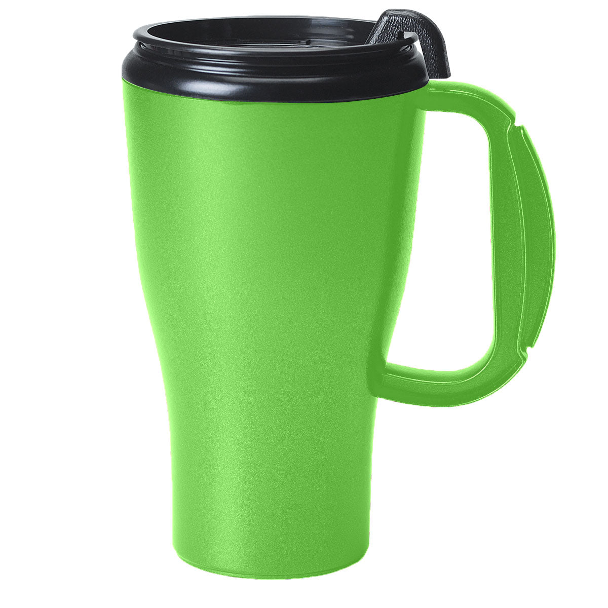 16 oz Omega Mug with Slider Lid - Lime Green