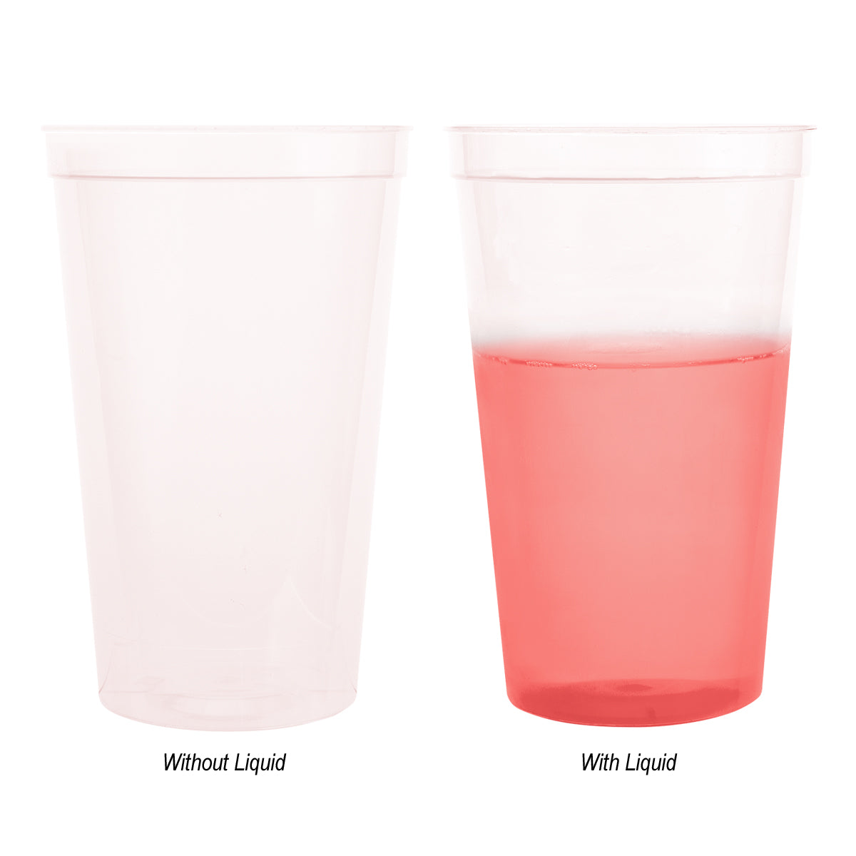 22 Oz. Mood Stadium Cup - Frost Red