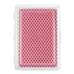 Playing Cards In Case - Red