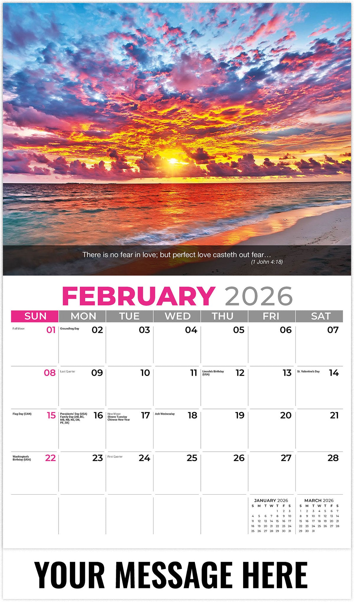 Faith Passages - 2026 Promotional Calendar