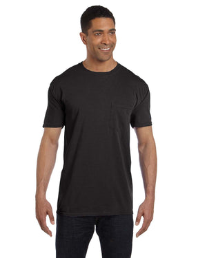 Comfort Colors Adult Heavyweight RS Pocket T-Shirt - Black