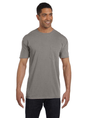 Comfort Colors Adult Heavyweight RS Pocket T-Shirt - Grey