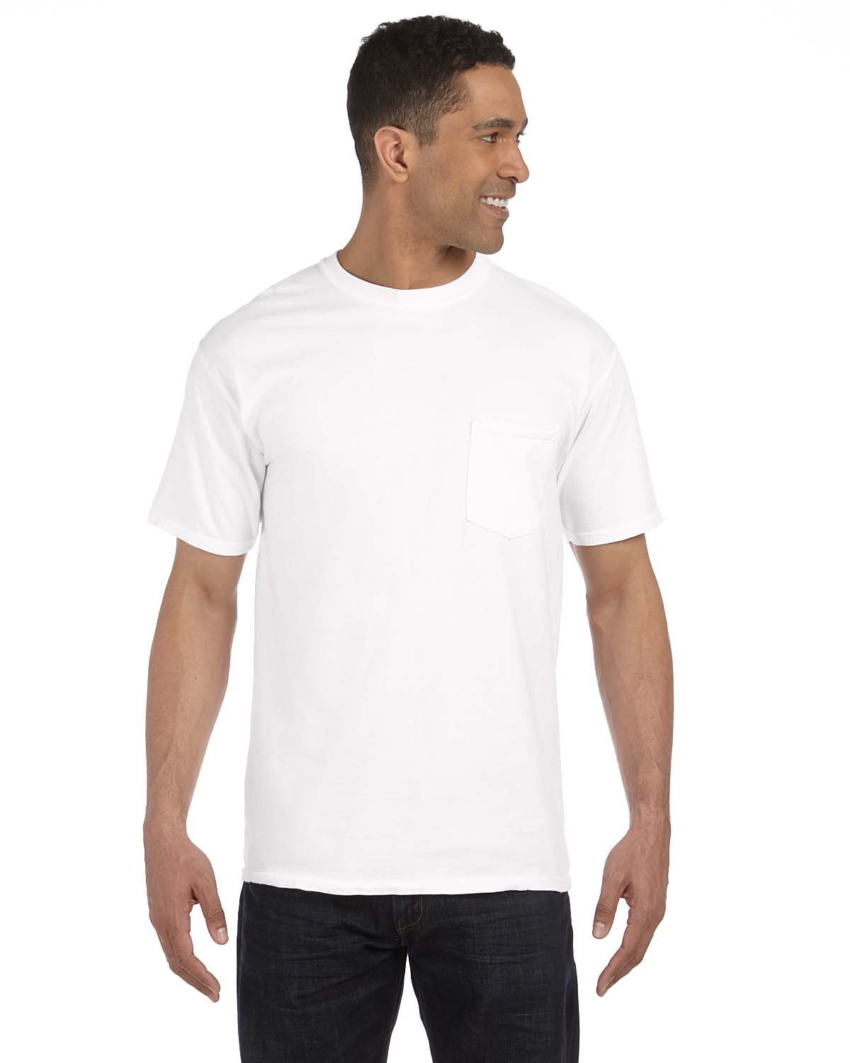 Comfort Colors® Adult Heavyweight RS Pocket T-Shirt - White