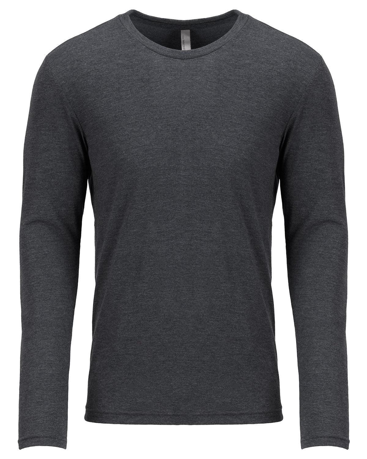 Next Level Apparel Men's Triblend Long-Sleeve Crew - Vintage Navy