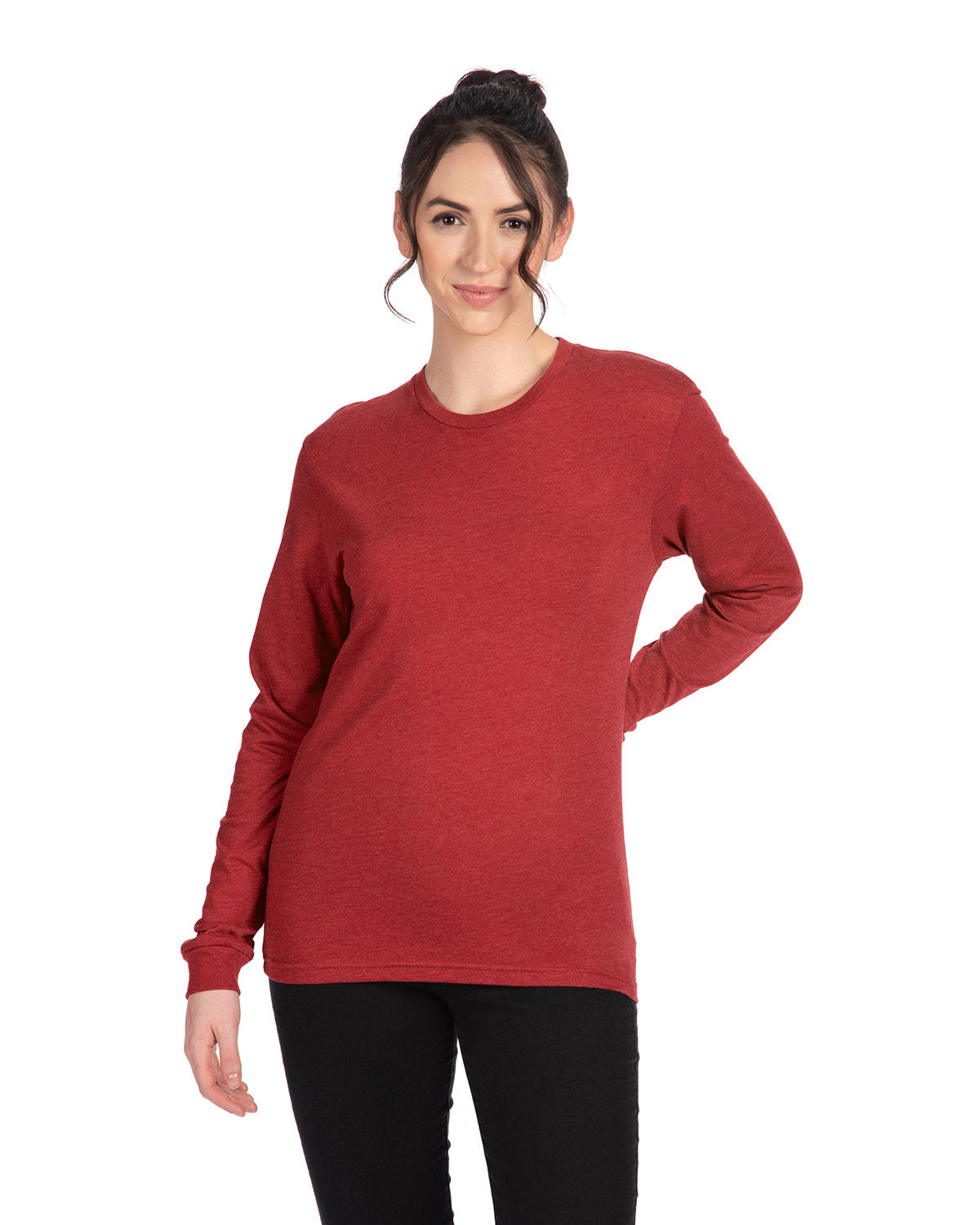 Next Level Apparel Unisex CVC Long-Sleeve T-Shirt - Cardinal