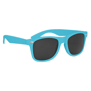 Velvet Touch Malibu Sunglasses - Light Blue
