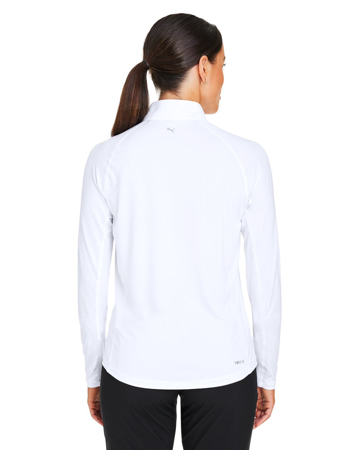 Puma Golf Ladies' You-V Quarter-Zip - Back