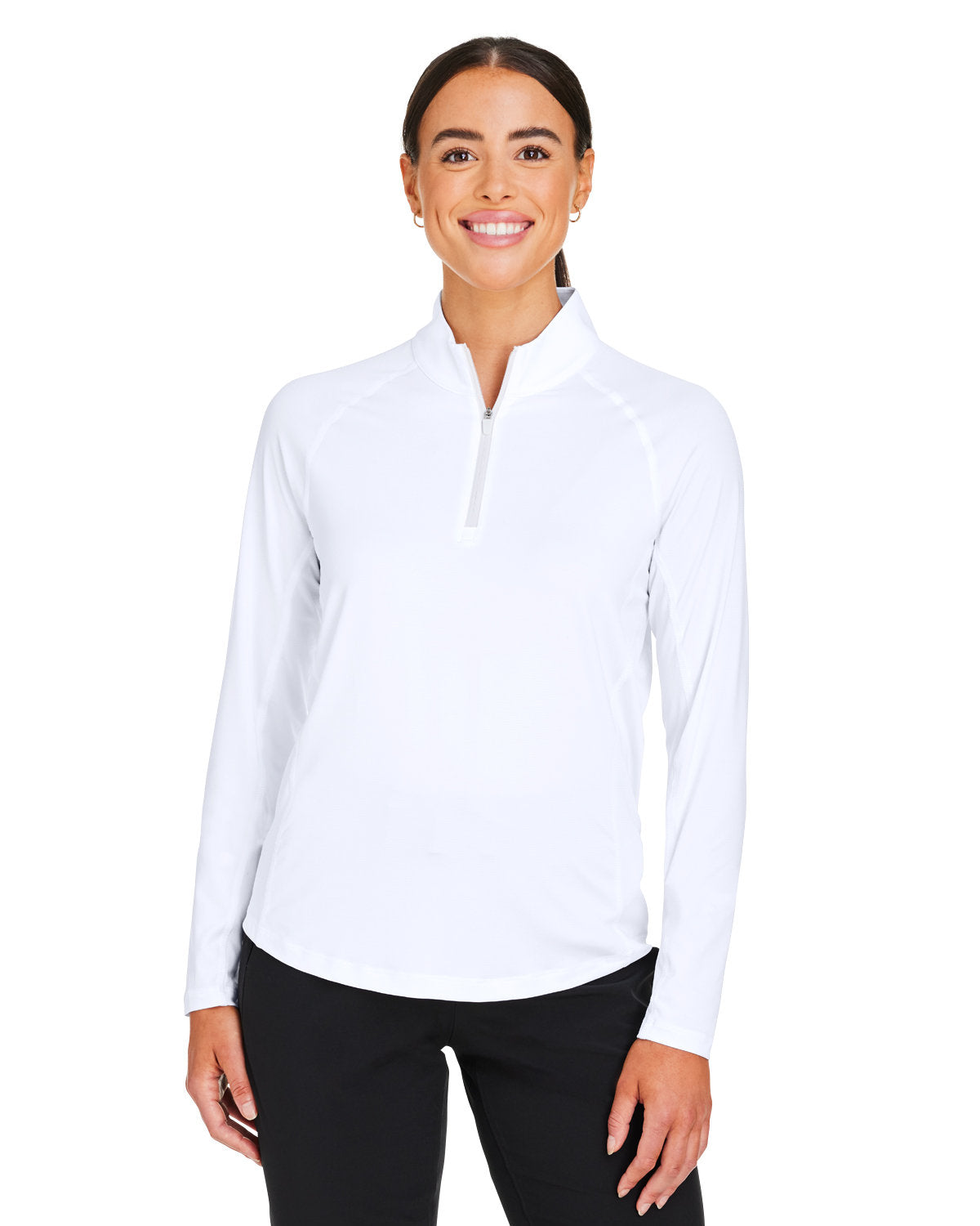 Puma Golf Ladies' You-V Quarter-Zip - Front