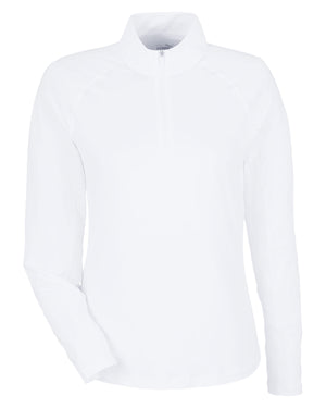 Puma Golf Ladies' You-V Quarter-Zip - White Glow
