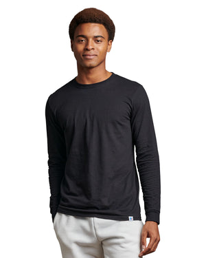 Russell Athletic Unisex Essential Performance Long-Sleeve T-Shirt - Black
