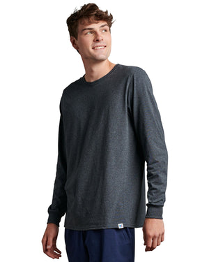 Russell Athletic Unisex Essential Performance Long-Sleeve T-Shirt - Black Heather