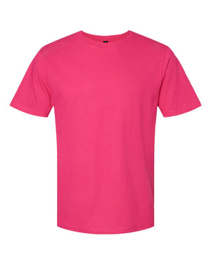 Gildan Unisex Softstyle Midweight T-Shirt - Heliconia