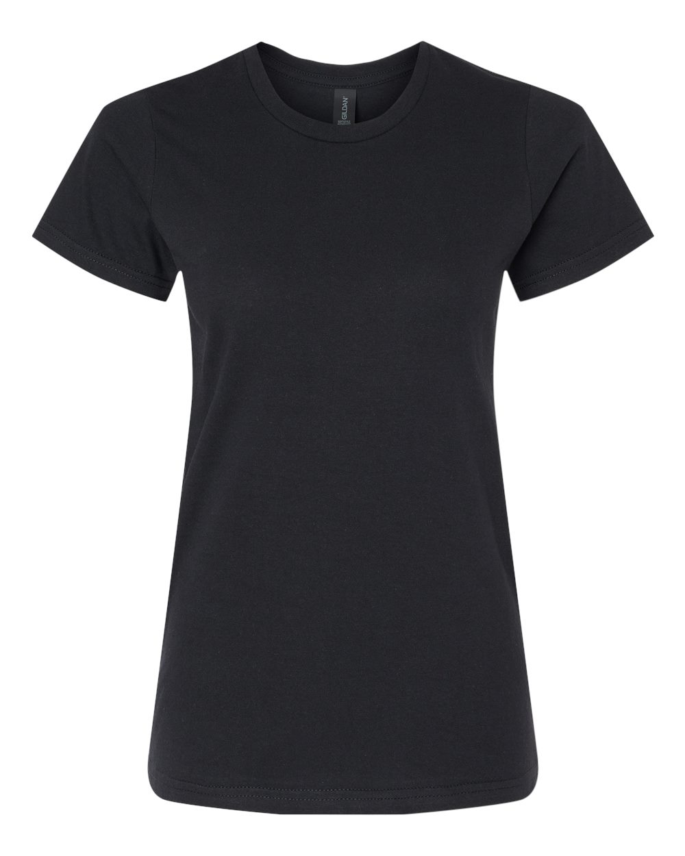 Gildan Ladies' Softstyle Midweight Ladies' T-Shirt - Pitch Black