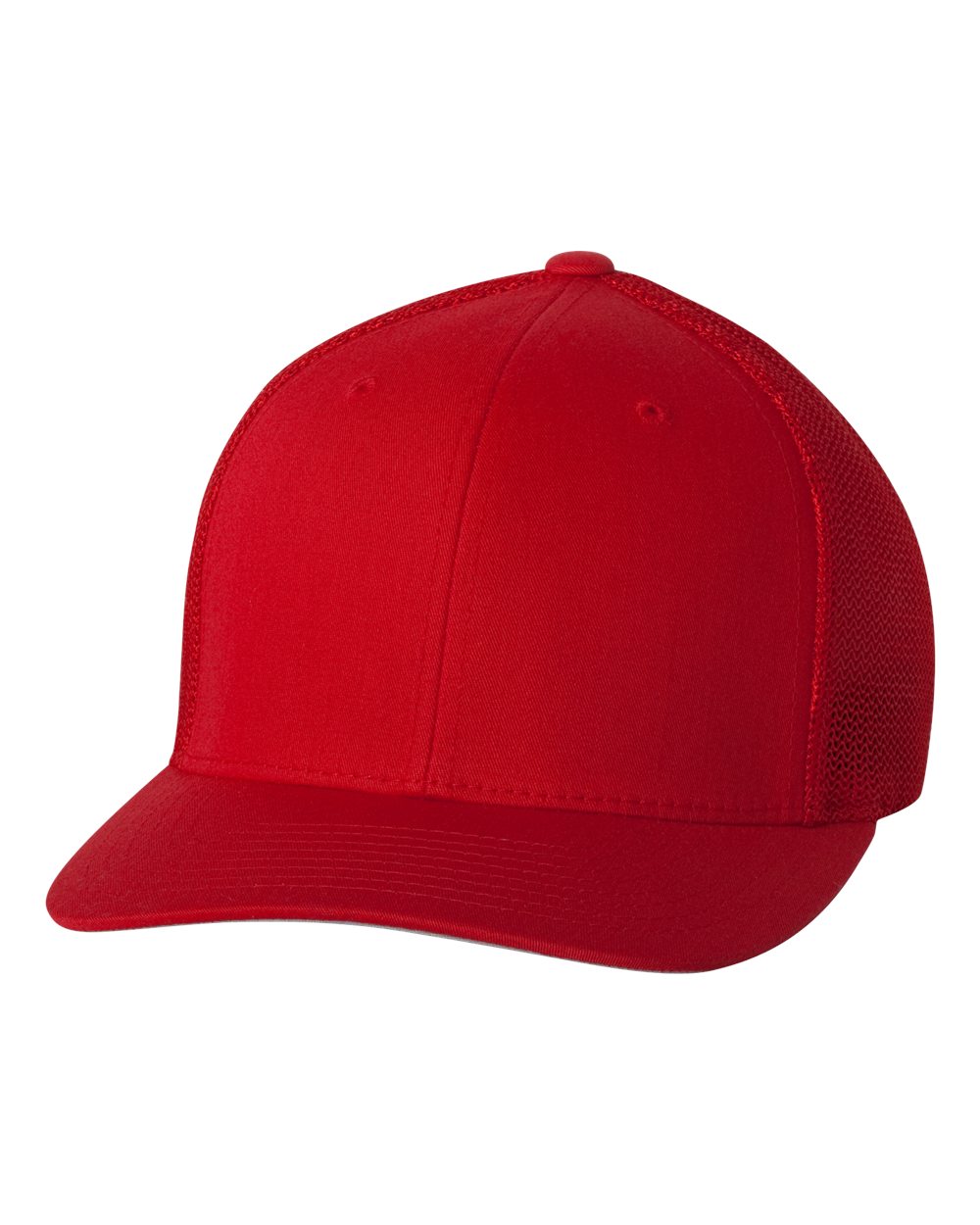 Flexfit Adult Trucker Cap - Red