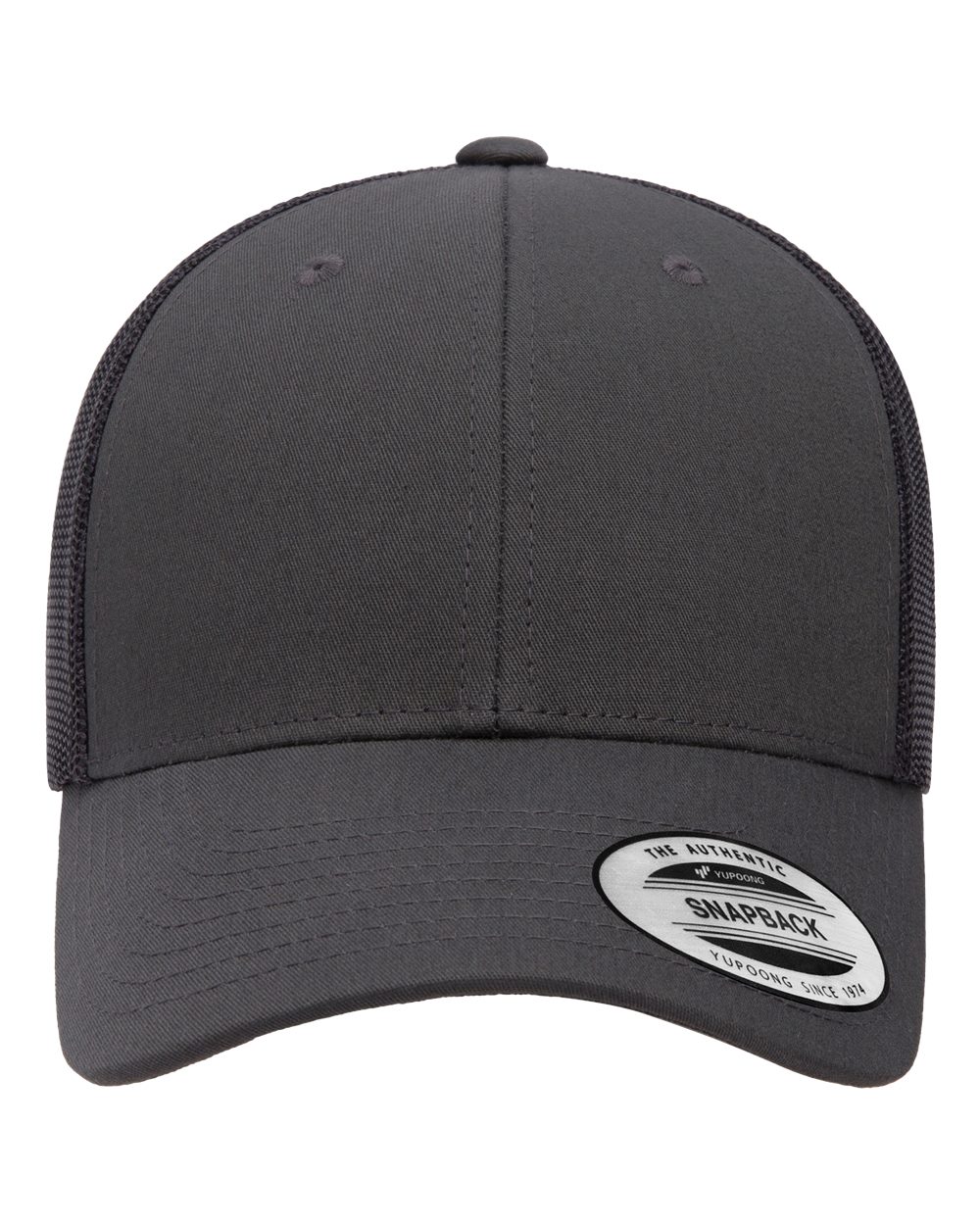 YP Classics Low Profile Trucker Cap - Charcoal
