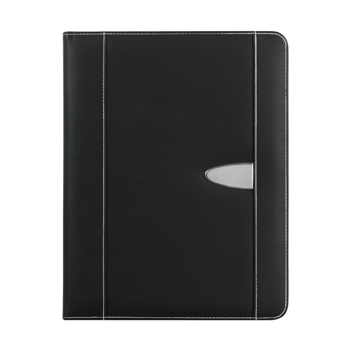 Eclipse Bonded Leather Portfolio - Black