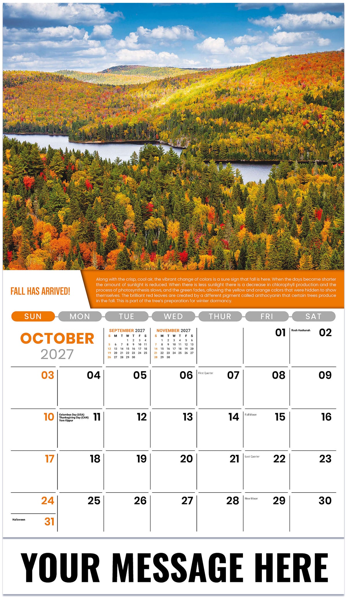 Planet Earth - 2027 Promotional Calendar